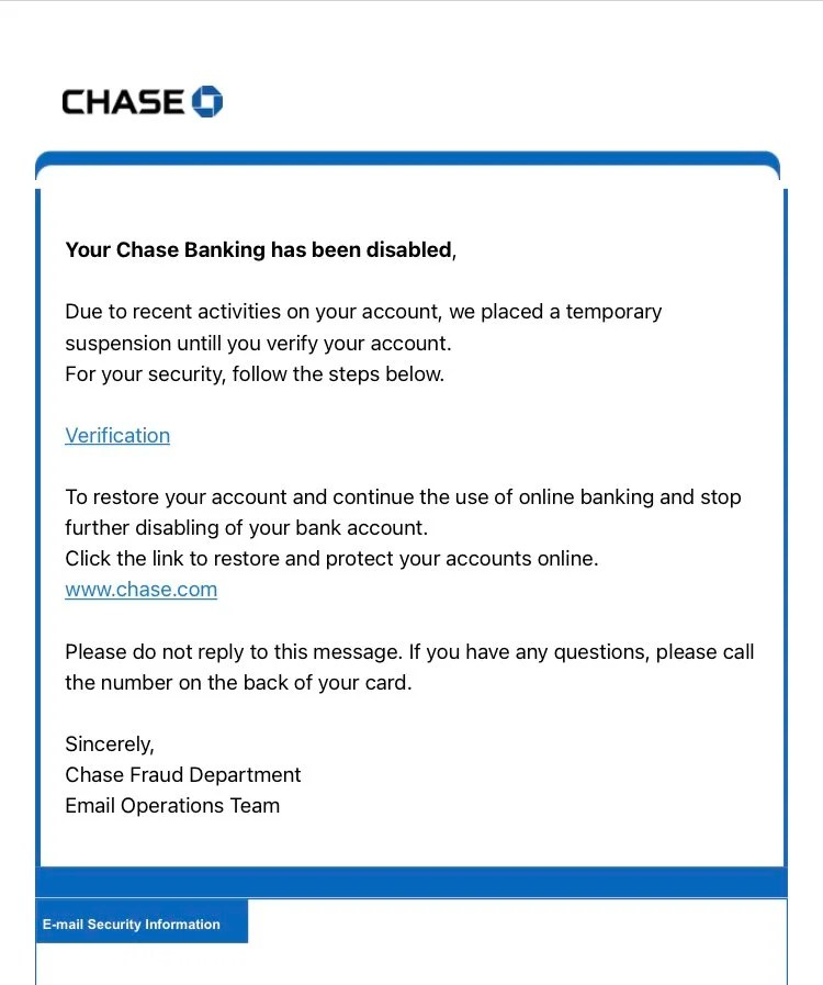 How To Spot a Chase Phishing Email (5 Chase Email Scams)(01)